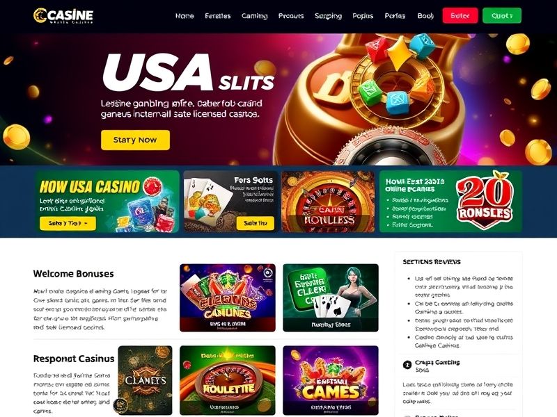 Discover the top verified and licensed online casinos in the USA. Find safe, legal platforms for real money gaming, along with expert guides, game reviews, and regulation insights.